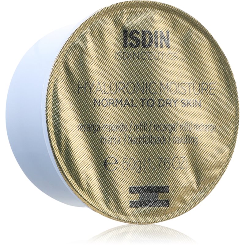 ISDIN Isdinceutics Hyaluronic Moisture Normal To Dry Skin Ceram denní krém pro normální a suchou pleť náhradní náplň 50 g