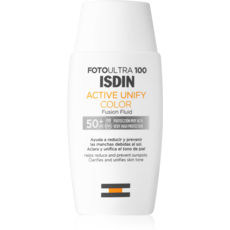 ISDIN Foto Ultra 100 Active Unify ochranný tónovací krém proti pigmentovým skvrnám SPF 50+ 50 ml