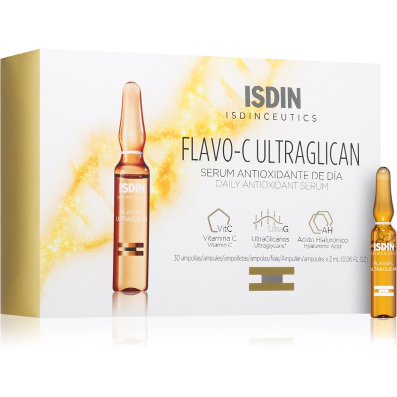 ISDIN Isdinceutics Flavo-C Ultraglican sérum antioxydant visage à la vitamine C 30x2 ml female