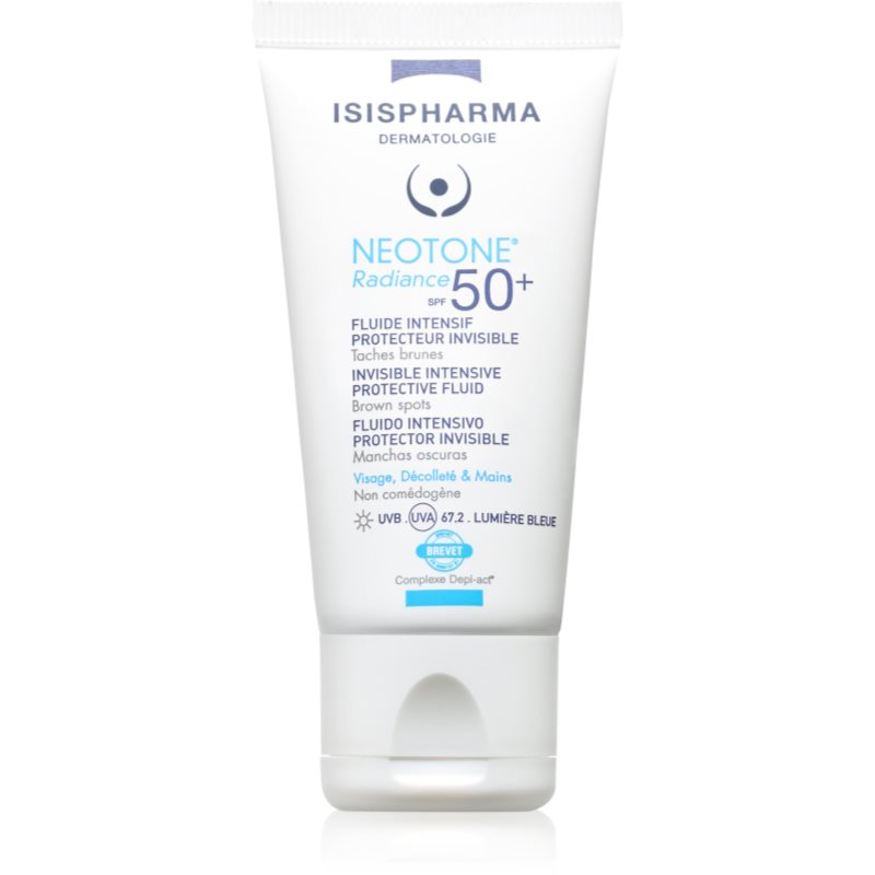 ISISPHARMA Neotone Radiance SPF 50  ochranný fluid proti tmavým škvrnám SPF 50  30 ml