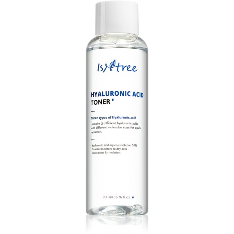 Isntree Hyaluronic Acid drėkinamasis odos tonikas su hialurono rūgštimi 200 ml