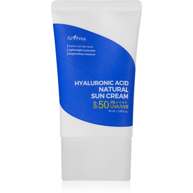 Isntree Hyaluronic Acid мінеральний крем для засмаги для чутливої шкіри SPF 50+ 50 мл