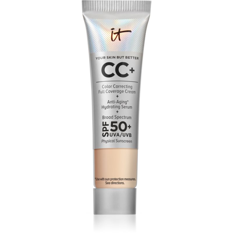 IT Cosmetics Your Skin But Better CC+ Mini CC krém SPF 50+ odstín Light 12 ml