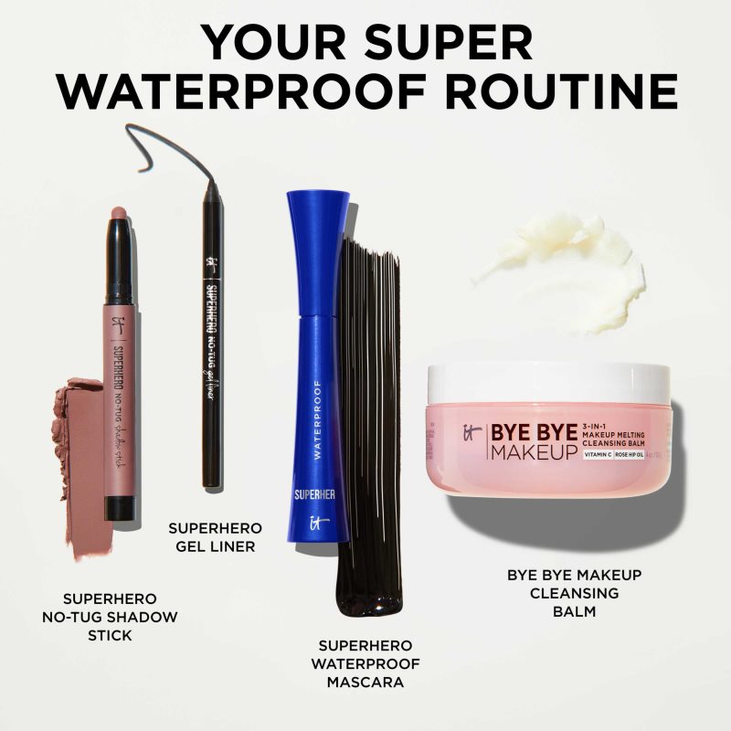 IT Cosmetics Superhero waterproof volumising mascara 9 ml