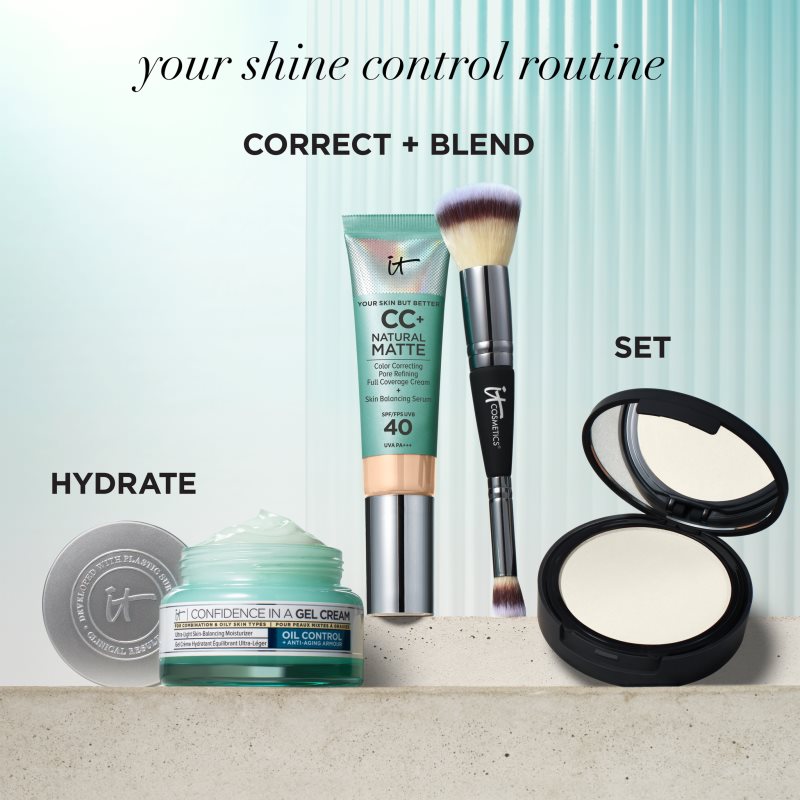 IT Cosmetics Your Skin But Better CC+ Natural Matte CC krém pro matný vzhled SPF 40 Rich Honey 32 ml (obrázek 8)