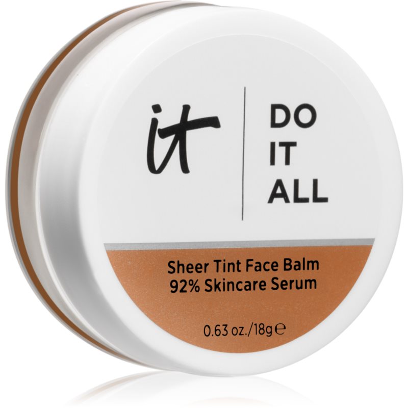 IT Cosmetics Do it all Face Balm lehký hydratační make-up odstín Tan Neutral 410 18 g