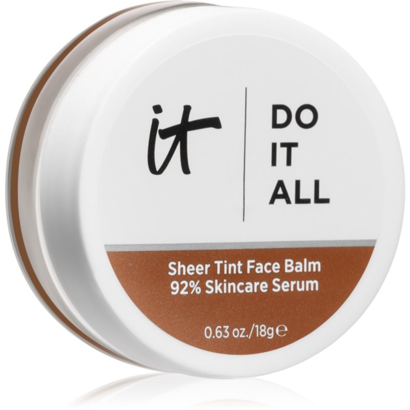 IT Cosmetics Do it all Face Balm lehký hydratační make-up odstín Rich Deep Neutral 520 18 g