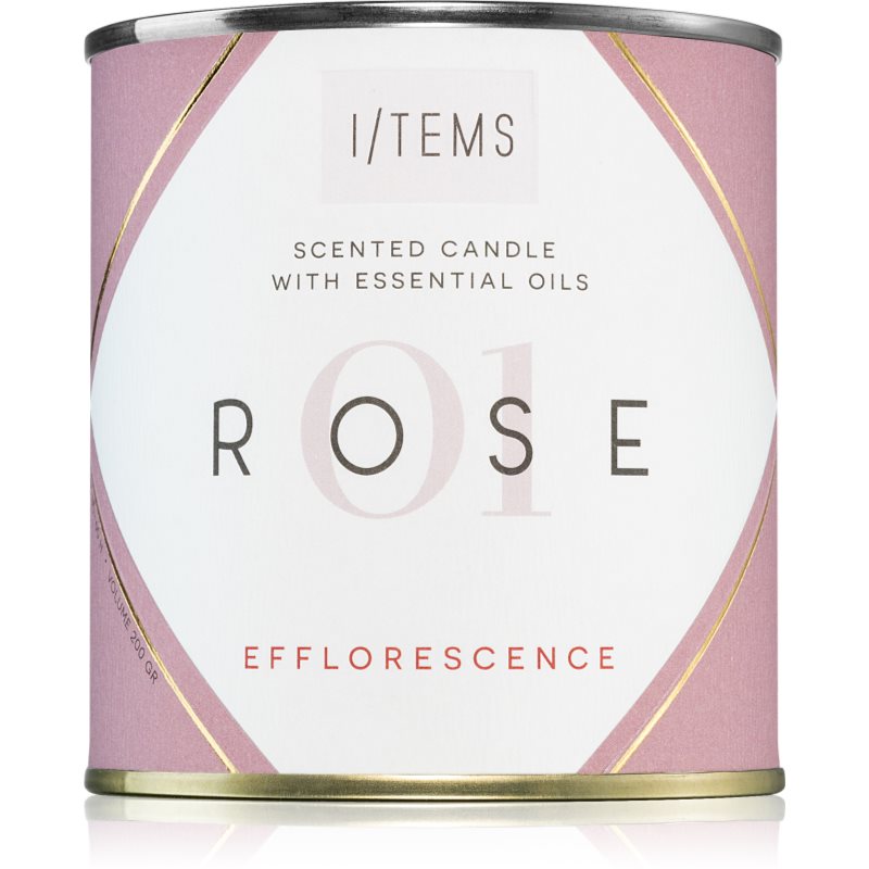 I/TEMS Essential 01 / Rose Duftkerze 200 g