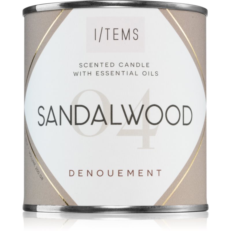 I/TEMS I/TEMS Essential 04 / Sandalwood αρωματικό κερί 200 γρ