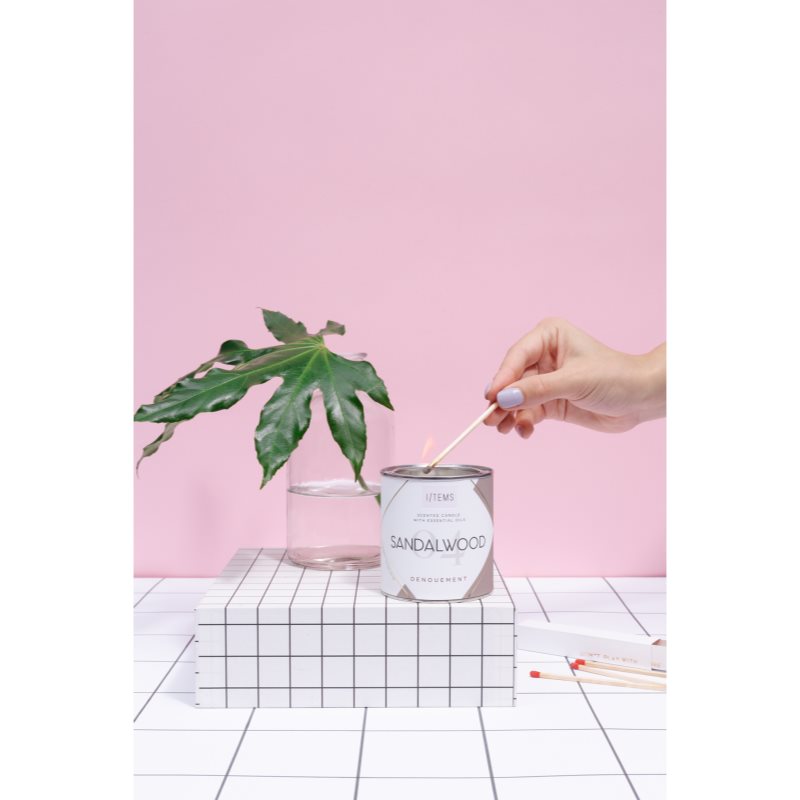 I/TEMS Essential 04 / Sandalwood Aроматична свічка 200 гр