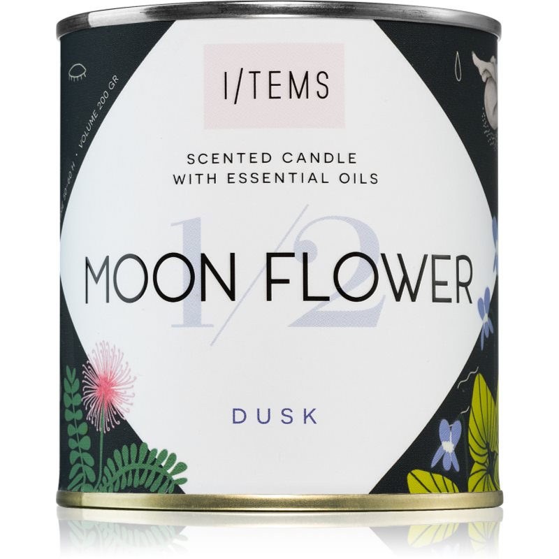 I/TEMS Artist Collection 1/2 Moon Flower Duftkerze 200 g