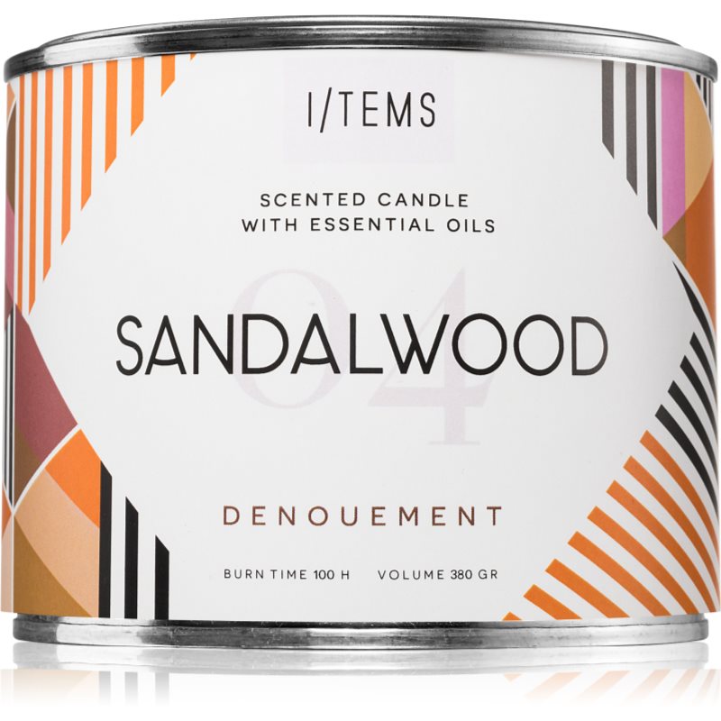 I/TEMS Essential Outdoor Sandalwood Outdoor-Kerze 380 g