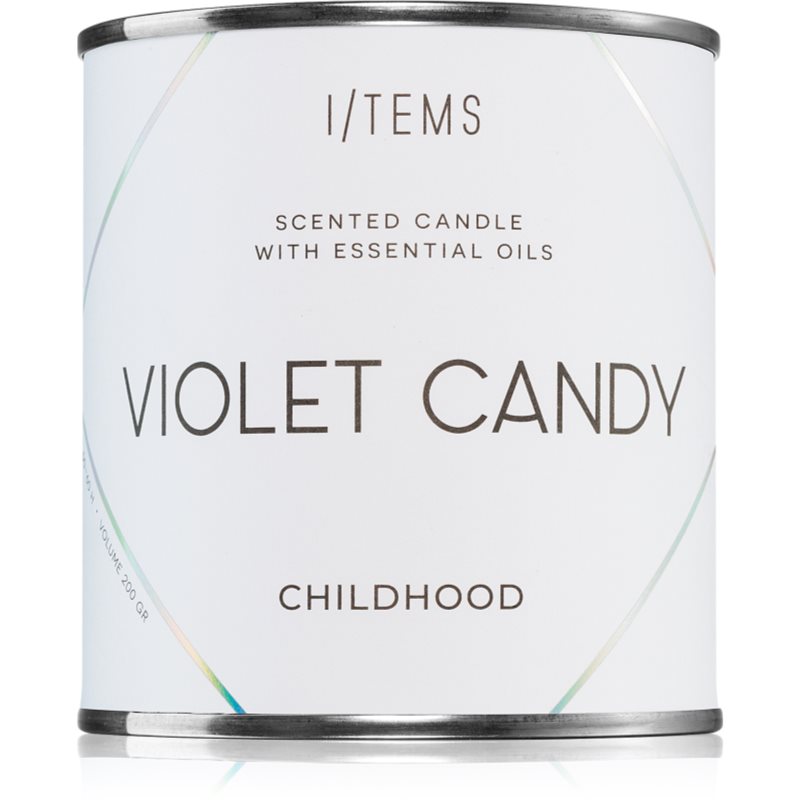 I/TEMS Special Edition Violet Candy Duftkerze 200 g