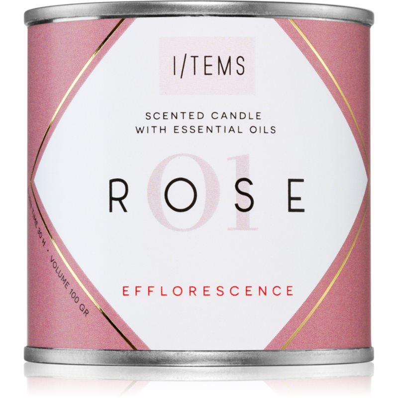 I/TEMS I/TEMS Essential 01 / Rose αρωματικό κερί 100 γρ