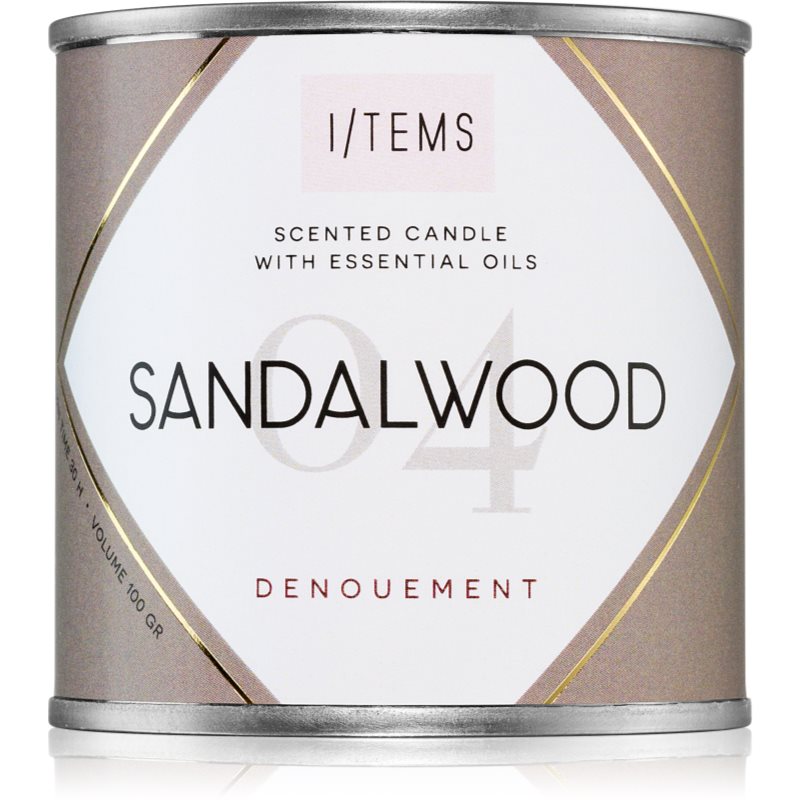 I/TEMS I/TEMS Essential 04 / Sandalwood αρωματικό κερί 100 γρ