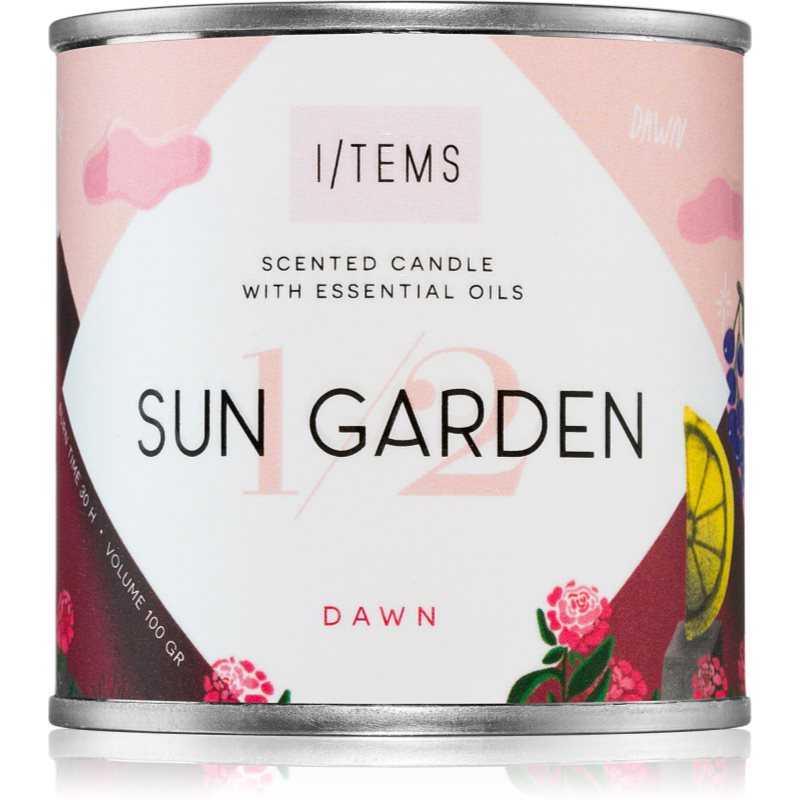 I/TEMS Artist Collection 1/2 Sun Garden mirisna svijeća 100 g