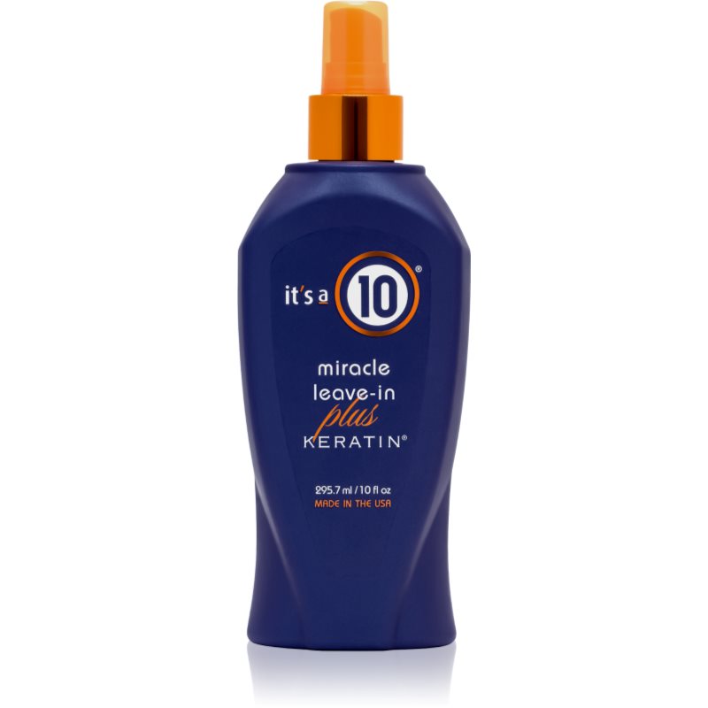 it's a 10 Plus Keratin Miracle Leave-in Conditioner ohne Ausspülen für beschädigtes und coloriertes Haar 295.7 ml
