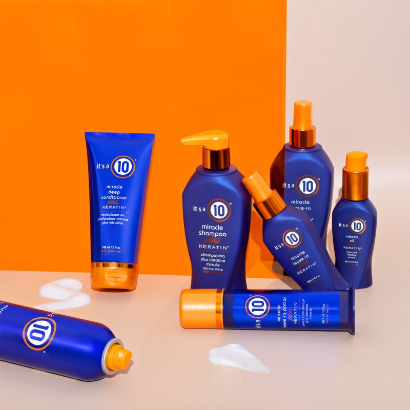 it's a 10 Plus Keratin Miracle Leave-in bezoplachový kondicionér pro poškozené a barvené vlasy 295.7 ml (obrázek 4)