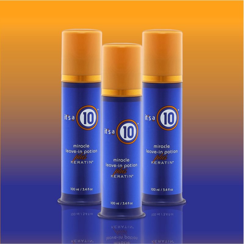 it's a 10 Plus Keratin Miracle Leave-in Potion bezoplachový balzám pro lesk a hebkost vlasů 88.7 ml (obrázek 3)