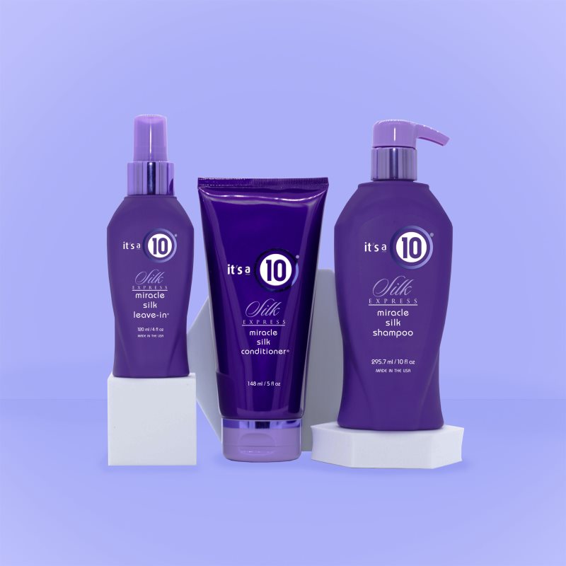 it's a 10 Silk Express Miracle Silk Leave-In Conditioner bezoplachový kondicionér 120 ml (obrázek 3)