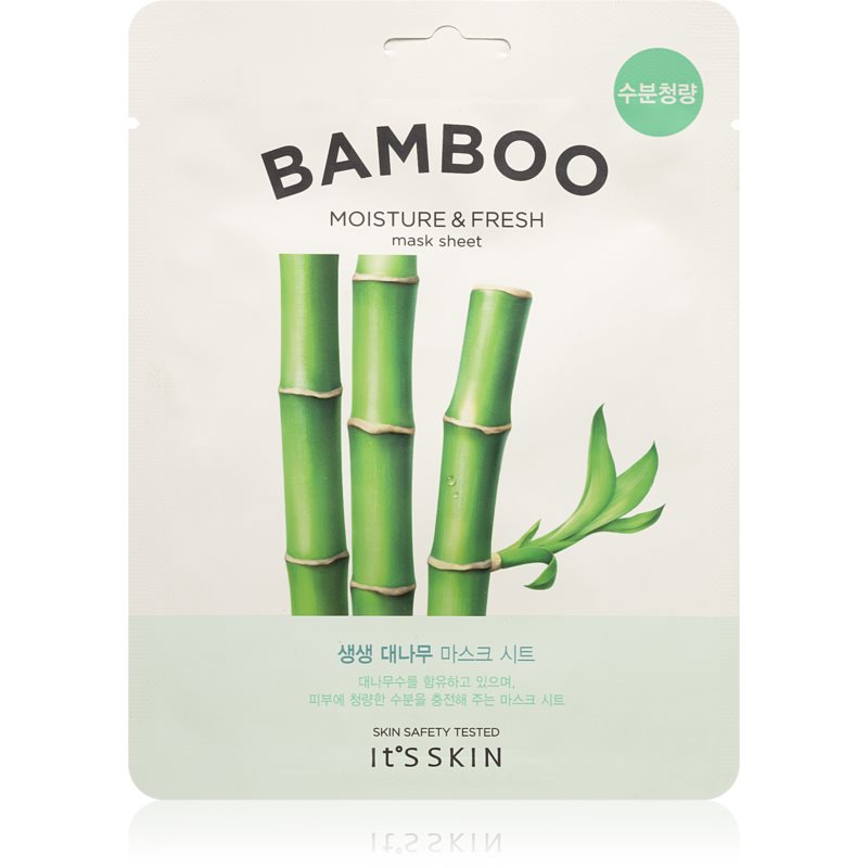 It´s Skin The Fresh Mask Bamboo plátenná maska so zjemňujúcim a osviežujúcim účinkom 19 g