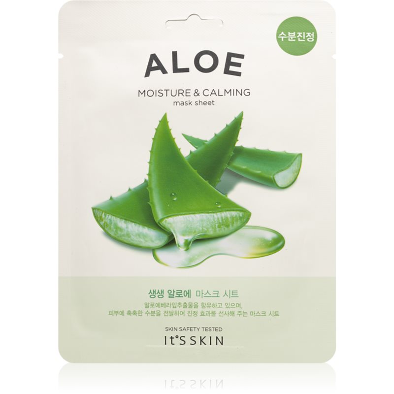 It´s Skin The Fresh Mask Aloe upokojujúca plátienková maska s hydratačným účinkom 18 g