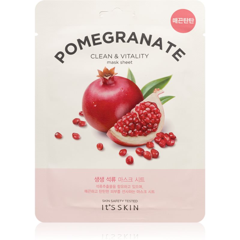 It´s Skin The Fresh Mask Pomegranate тканинна маска для освітлення та живлення шкіри 20 гр