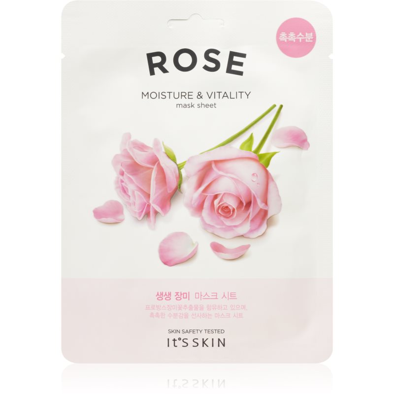 It´s Skin The Fresh Mask Rose plátenná maska s hydratačným a revitalizačným účinkom 20 g