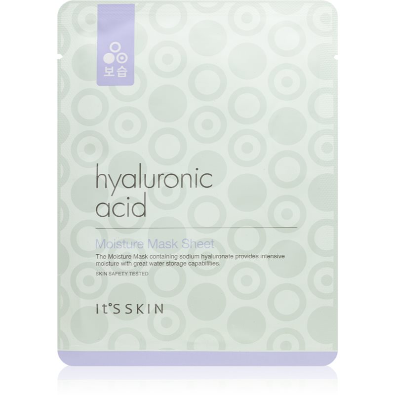 It´s Skin Hyaluronic Acid drėkinamoji tekstilinė veido kaukė su hialurono rūgštimi 17 g