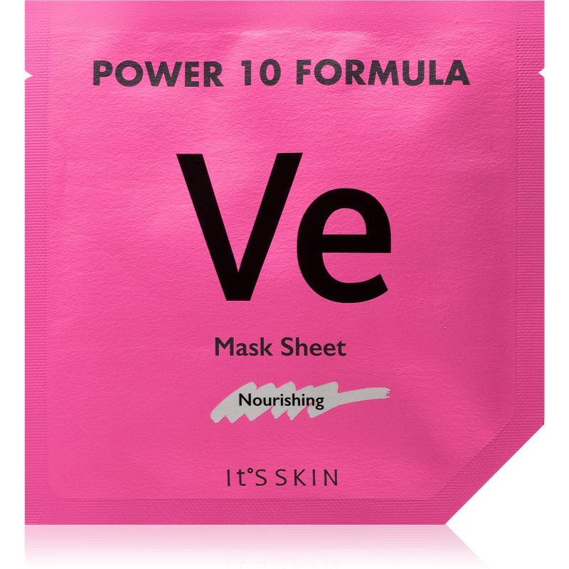 It´s Skin Power 10 Formula VE Effector vyživujúca plátienková maska na unavenú pleť 27 g