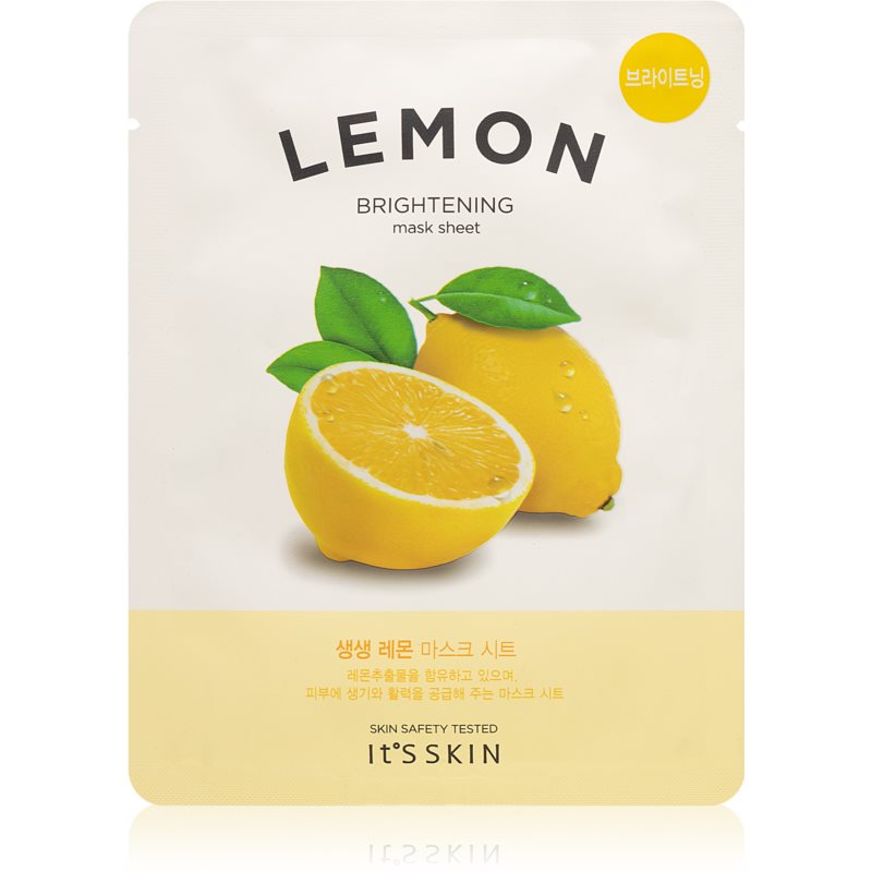 It´s Skin The Fresh Mask Lemon rozjasňující plátýnková maska 18 g