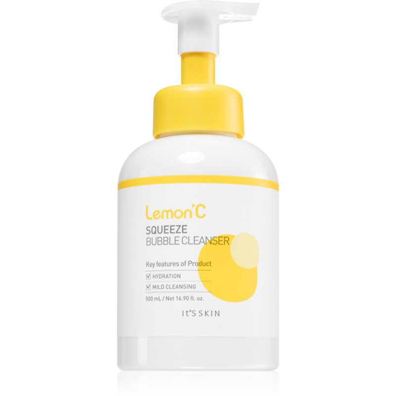 

It´s Skin Lemon' C Squeeze зволожуюча очищуюча пінка для нормальної та жирної шкіри