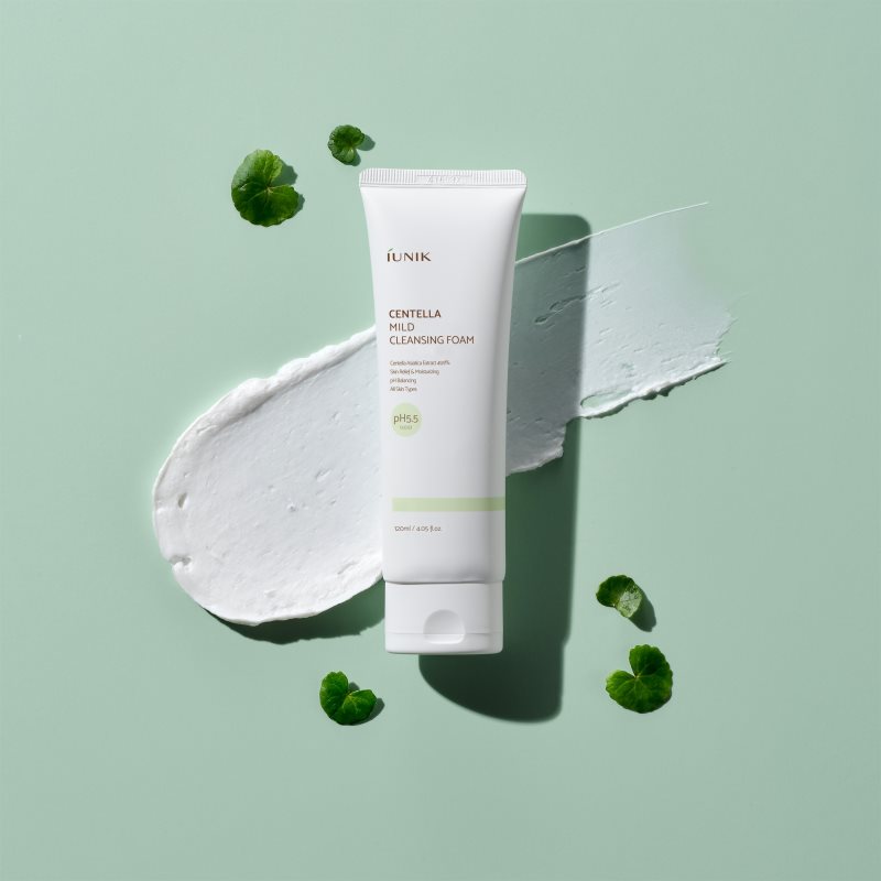 IUnik Centella Gentle Exfoliating Foaming Cream 120 Ml