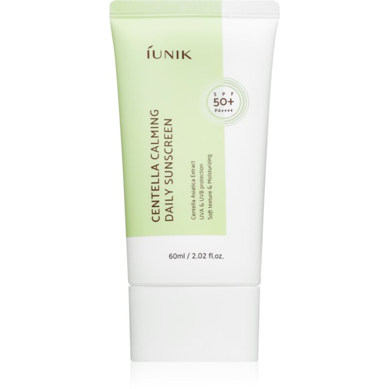 iUnik Centella Calming Daily Sunscreen upokojujúci a ochranný krém SPF 50  60 ml