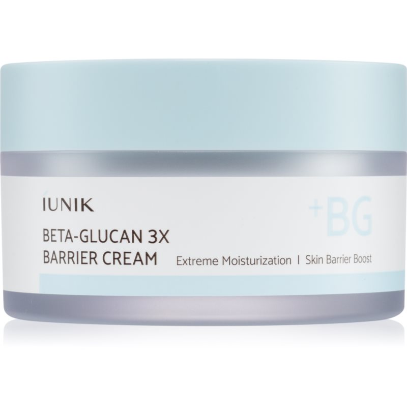 iUnik Beta Glucan 3X Barrier Cream hĺbkovo hydratačný krém pre obnovu kožnej bariéry 50 ml