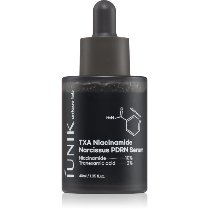 iUnik TXA Niacinamide Narcissus PDRN Serum rozjasňujúce sérum proti pigmentovým škvrnám 40 ml