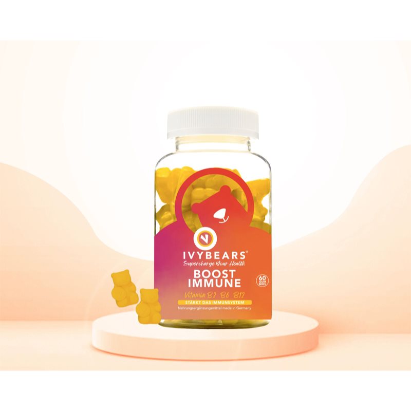 Ivy Bears Boost Immune žvýkací medvídci pro posílení imunity 192 g (obrázek 3)
