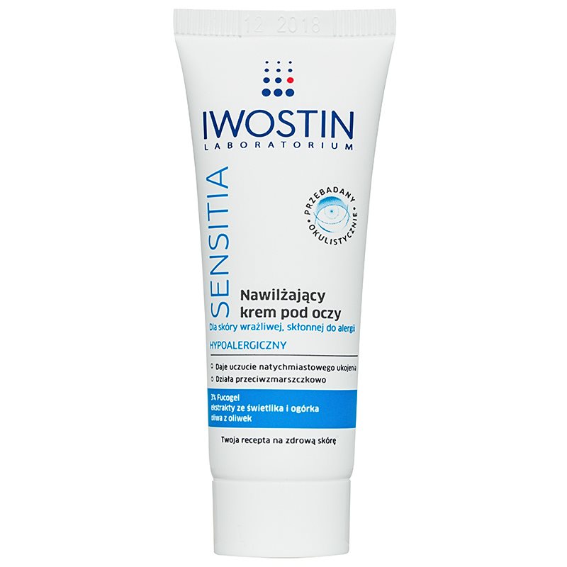 

Iwostin Sensitia зволожуючий крем для очей для чутливої шкіри