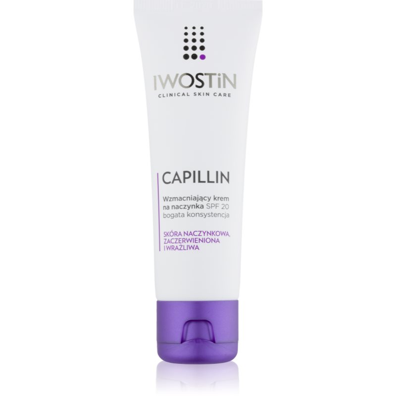 

Iwostin Capillin зміцнюючий крем проти куперозу SPF 20