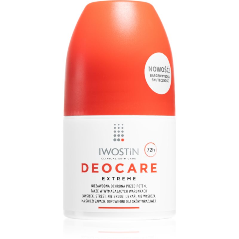 Iwostin Deocare Extreme rutulinis antiperspirantas 72 val. 50 ml