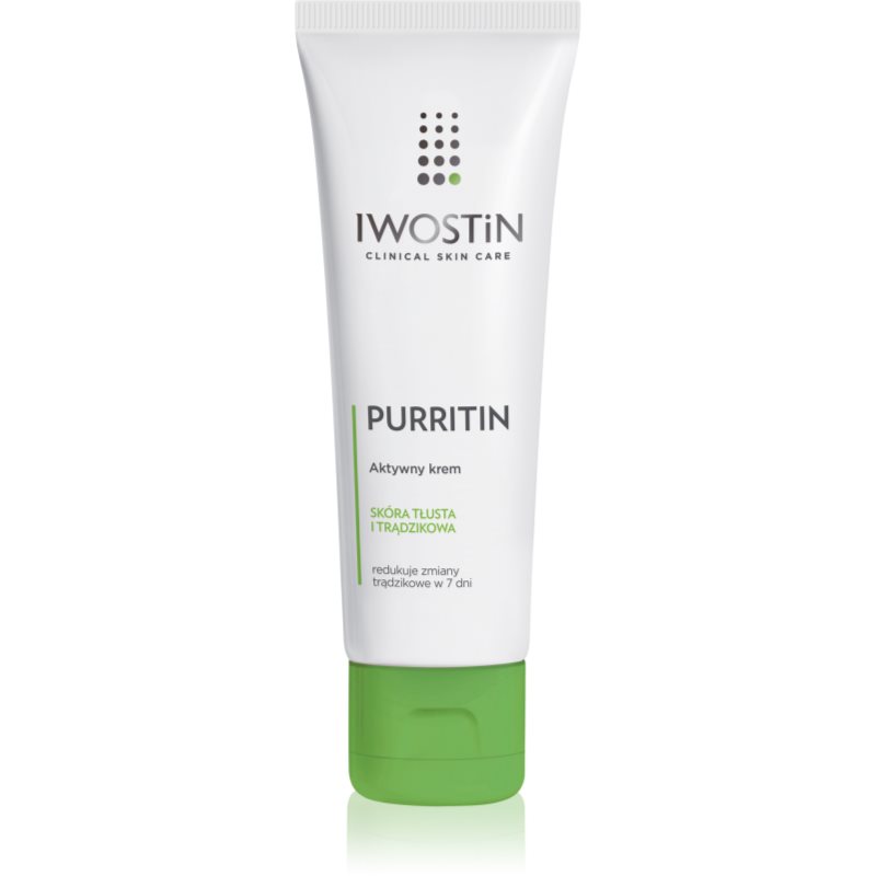 Iwostin Purritin aktív nappali krém a bőr tökéletlenségei ellen 40 ml akciós termékkép 1