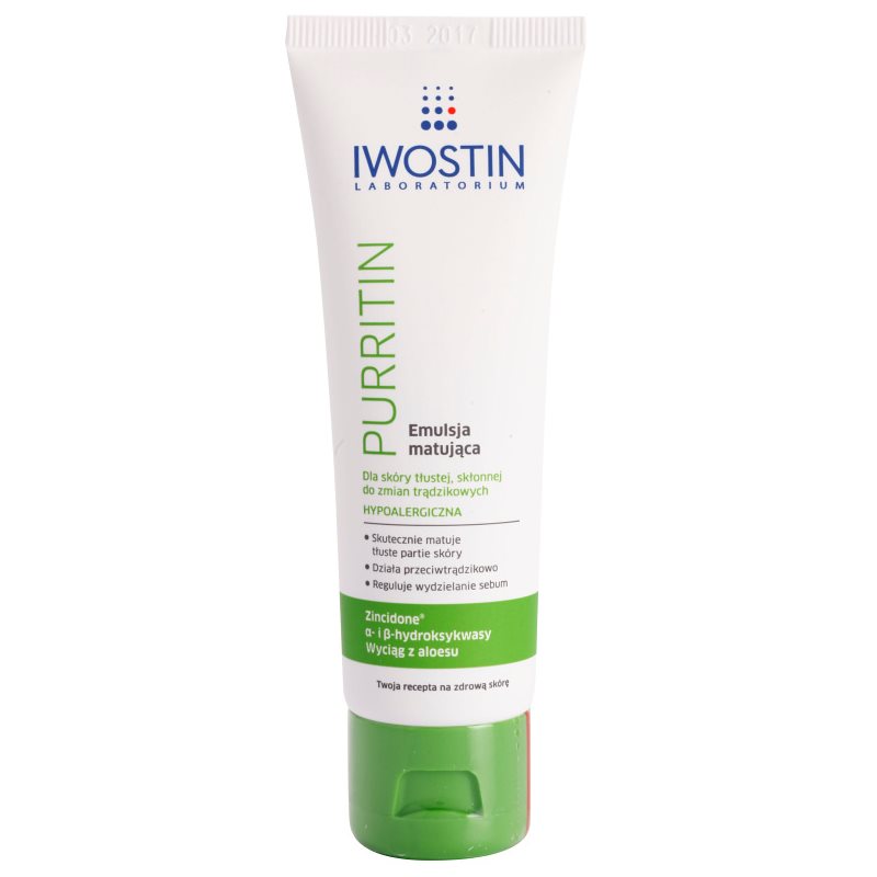 

Iwostin Purritin матуюча емульсія для жирної шкіри зі схильністю до акне