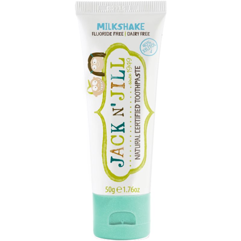 Jack N’ Jill Toothpaste Natural Toothpaste For Kids Flavour Milkshake 50 G