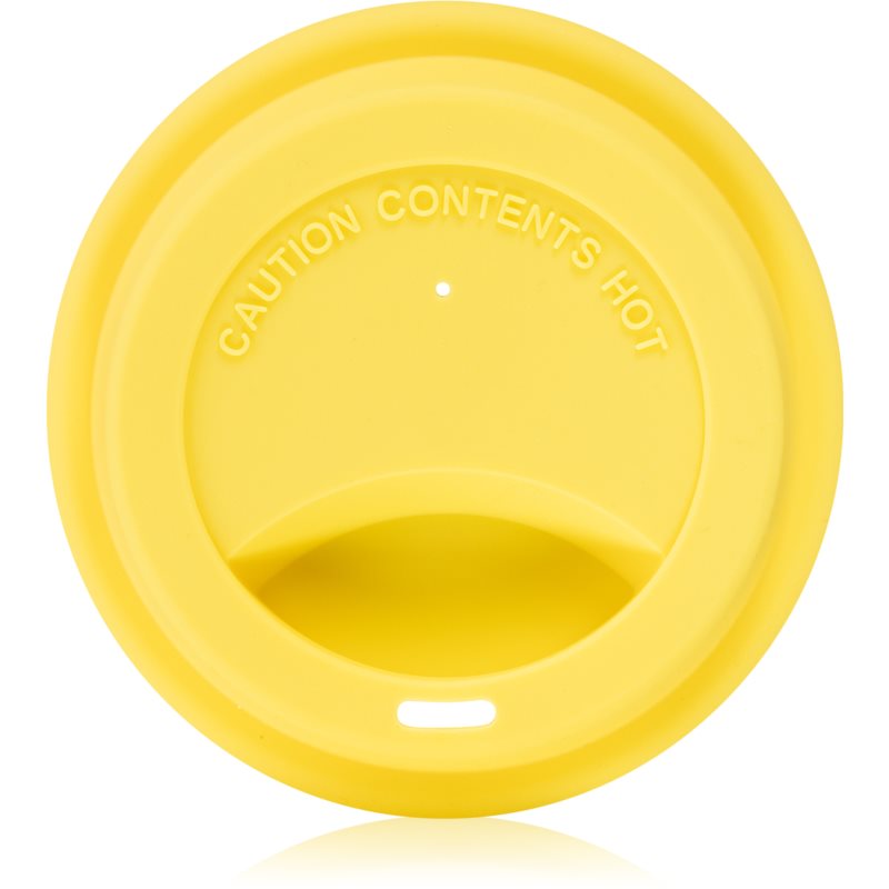 Jack N’ Jill Silicone Cup Lid puodelio dangtelis Yellow 1 vnt.