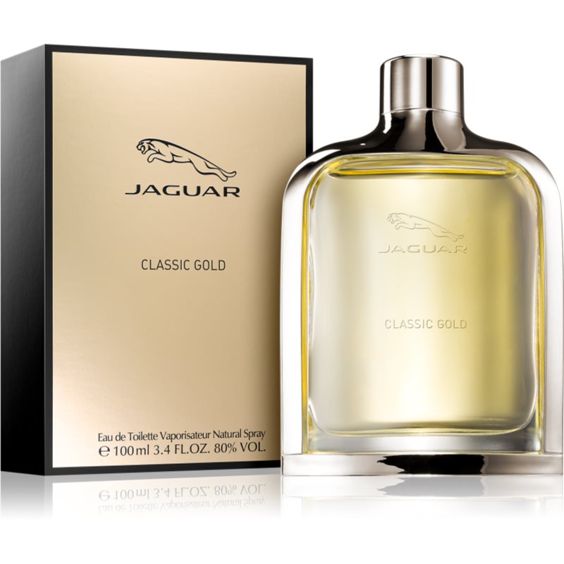 Jaguar Classic Gold Eau De Toilette For Men 100 Ml