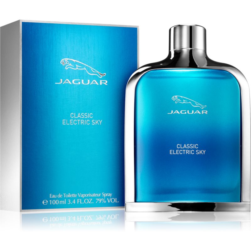 Jaguar Classic Electric Sky Eau De Toilette For Men 100 Ml