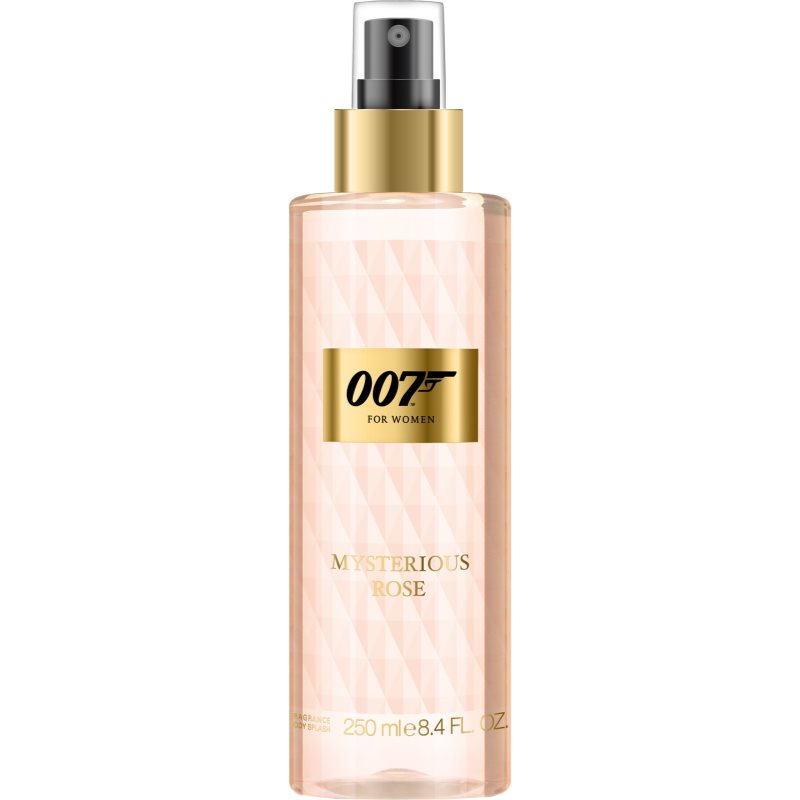 James Bond 007 James Bond 007 for Women kūno purškiklis moterims aromatas Mysterious Rose 250 ml