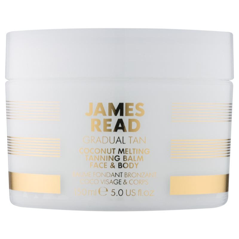 

James Read Gradual Tan крем-автозасмага для тіла та обличчя з кокосовою олійкою