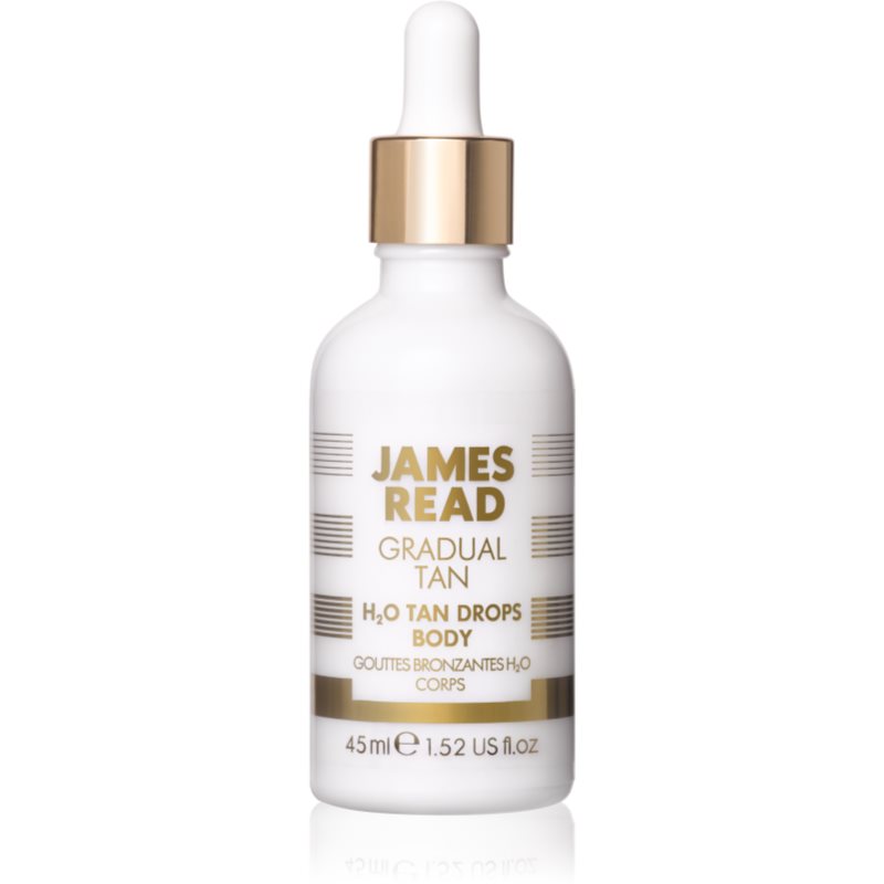 James Read Gradual Tan H2O Tan Drops savaiminio įdegio lašai kūnui atspalvis Light/Medium 45 ml