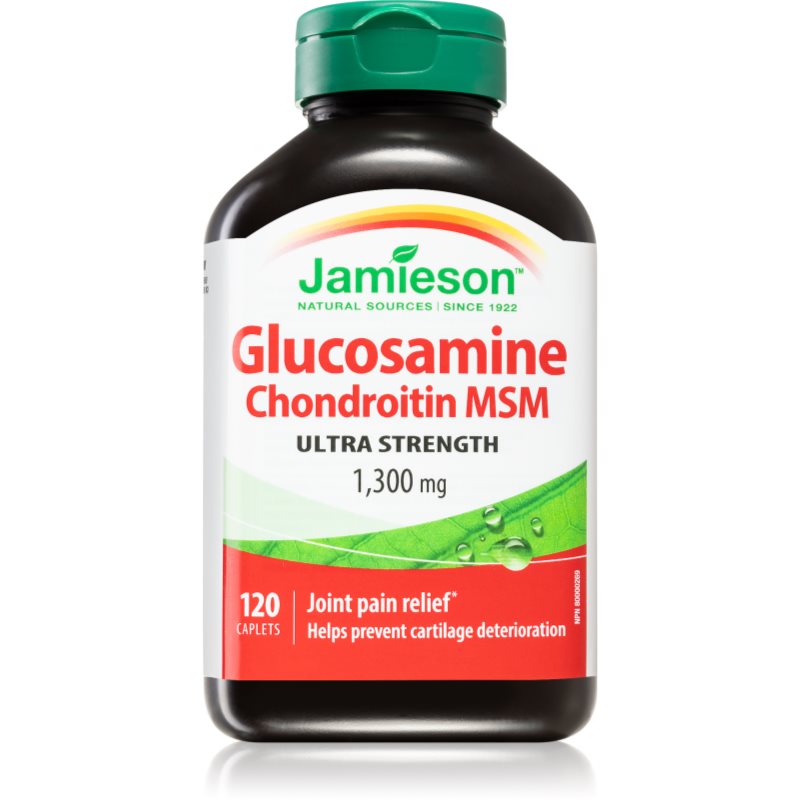 Jamieson Glukosamin Chondroitin MSM 1300 mg tablety na výživu kĺbov a chrupaviek 120 tbl kúpite na Notino.sk